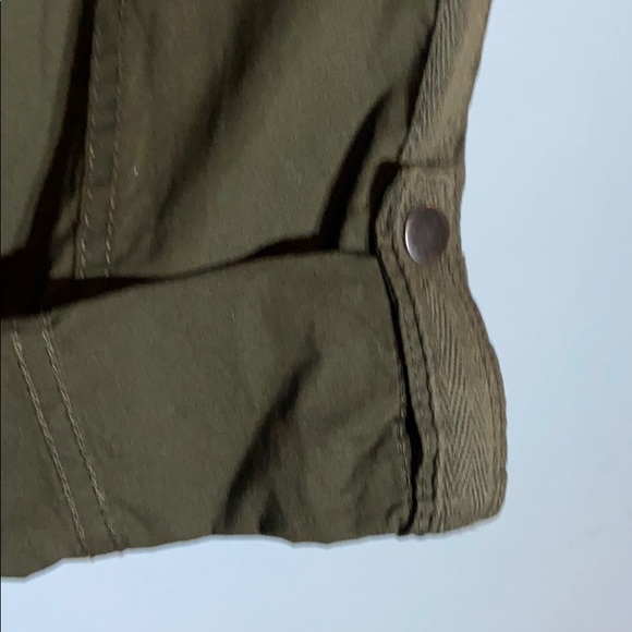 NWT Style & Co Mid Rise Convertible Leg Army Green - Picture 3 of 6